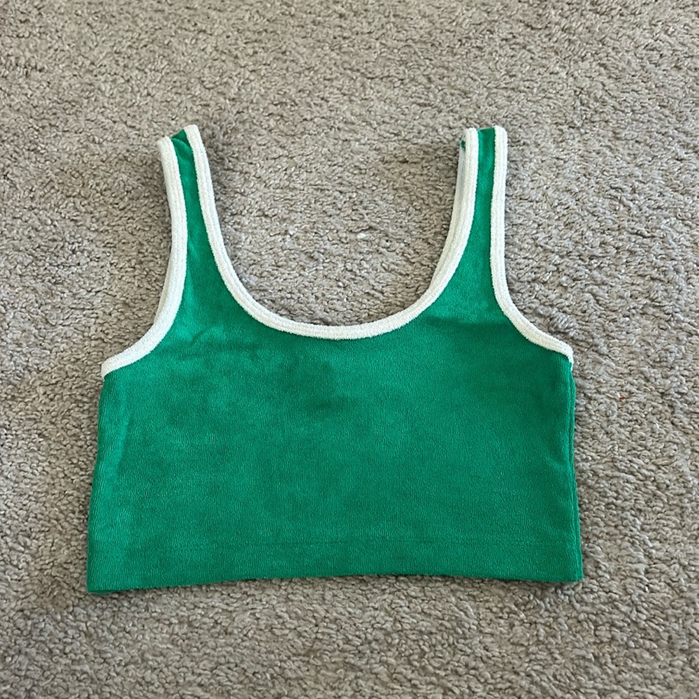 Divided Crop Top